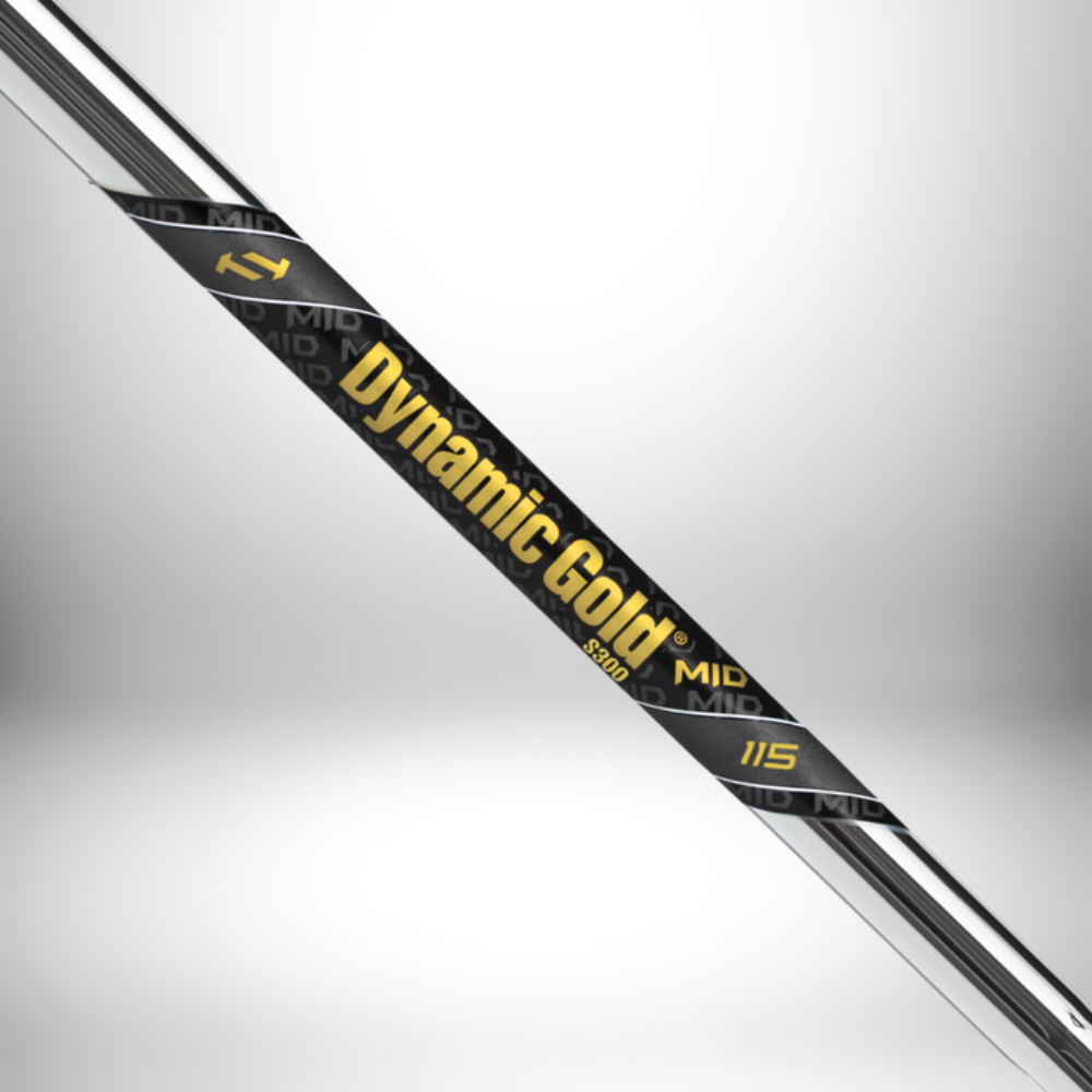 Dynamic Gold Mid 115g Iron Shaft - Parallel Tip
