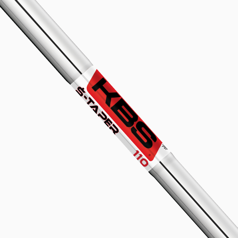 KBS $-Taper Iron Shaft - Taper Tip - Chrome