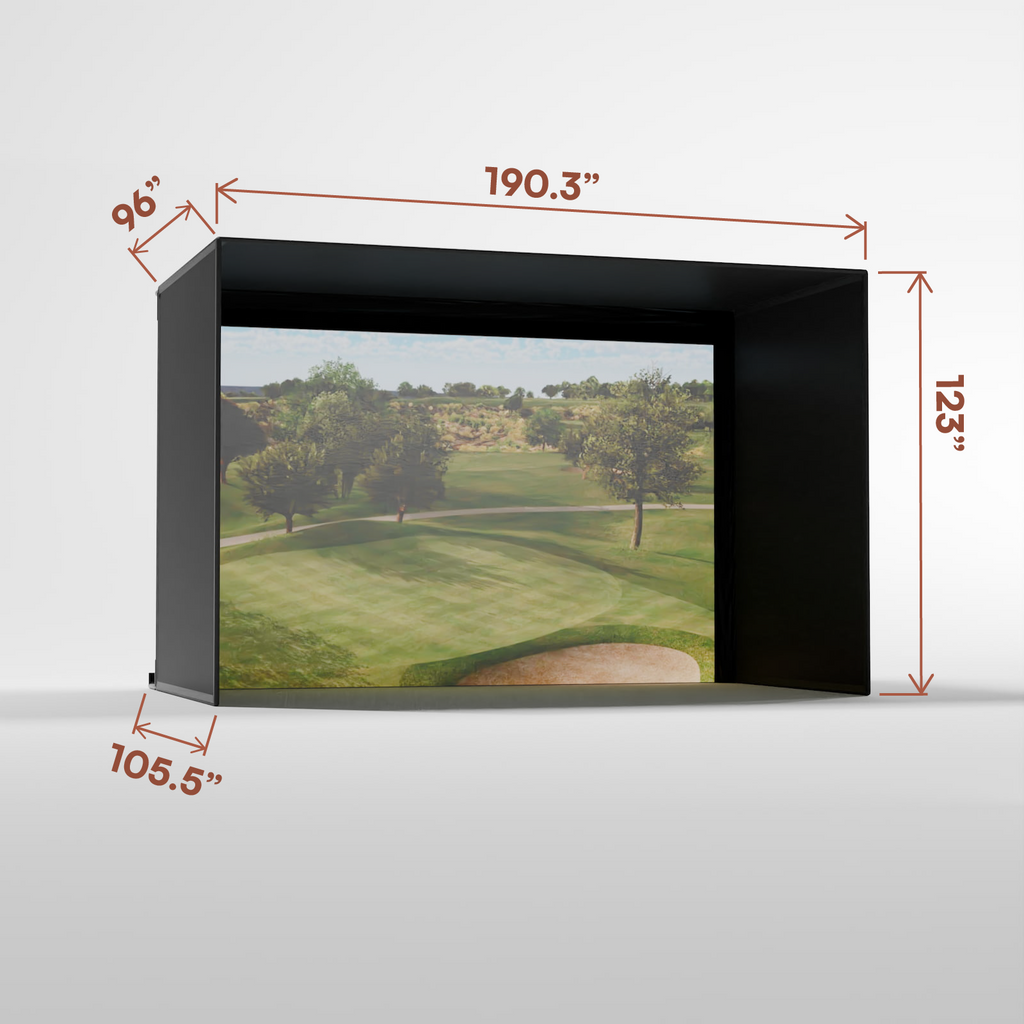 Carl's Place Pro Golf Enclosure Kit with Impact Screen