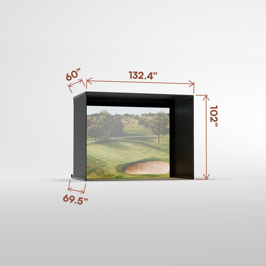 Carl's Place Pro Golf Enclosure Kit with Impact Screen