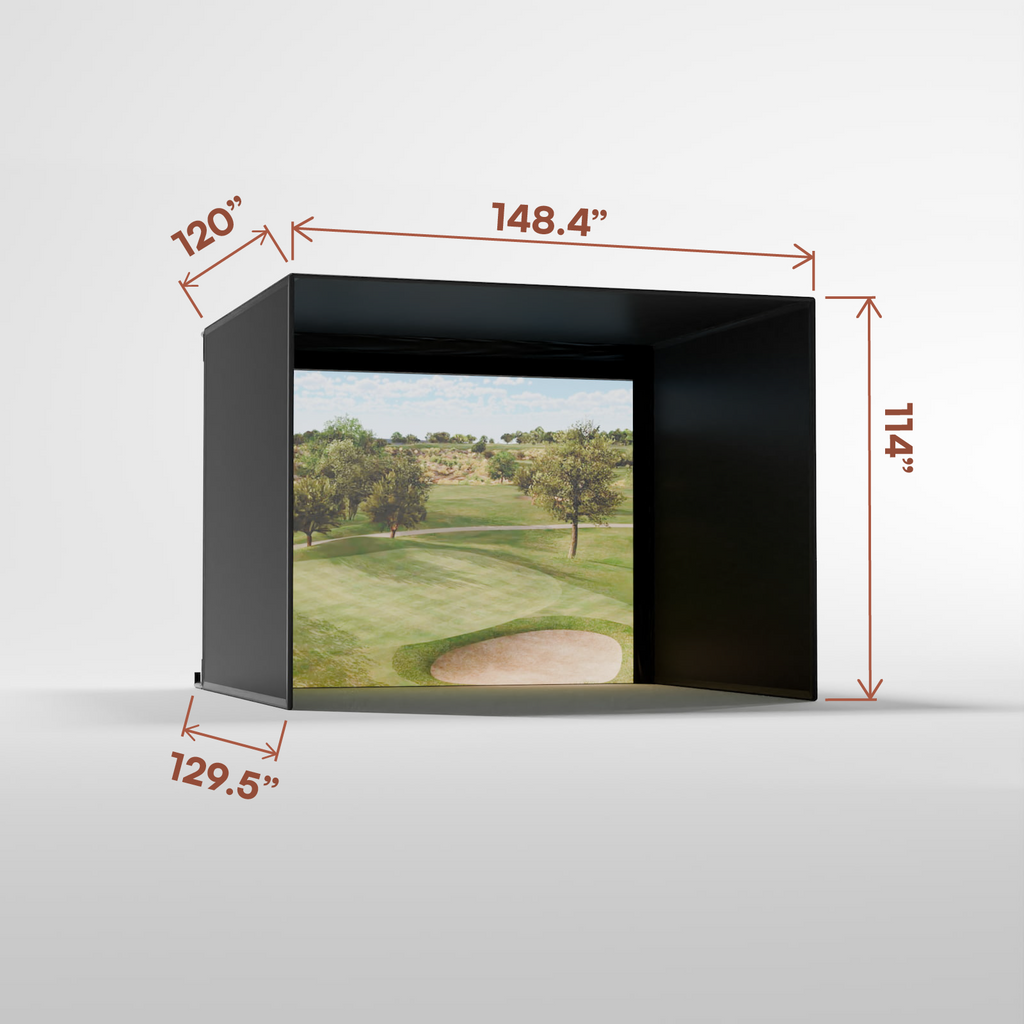 Carl's Place Pro Golf Enclosure Kit with Impact Screen