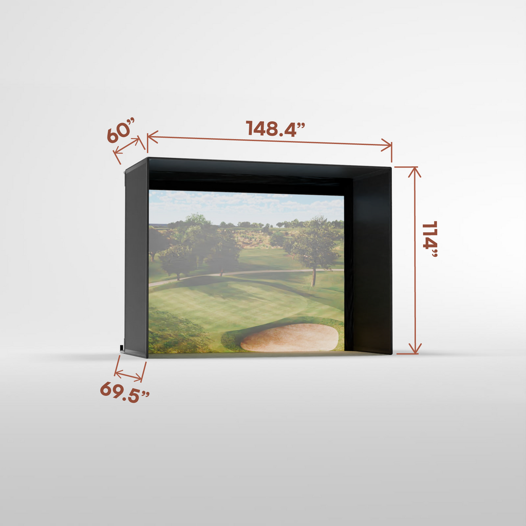 Carl's Place Pro Golf Enclosure Kit with Impact Screen
